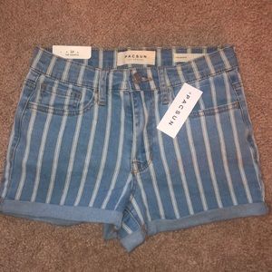 PacSun “the shortie” High Waisted Shorts